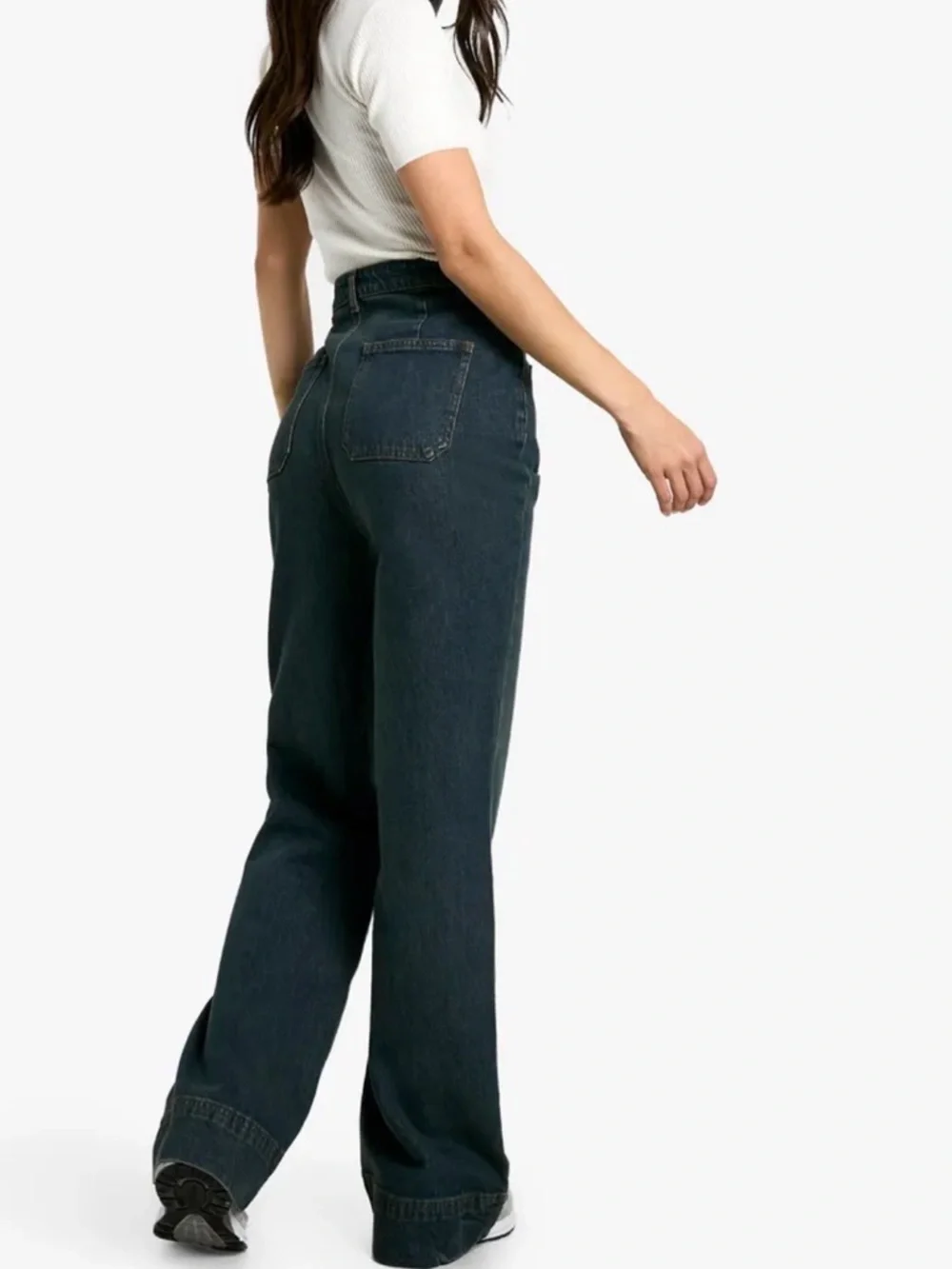 Wide-Leg High-Rise Jeans - TALL